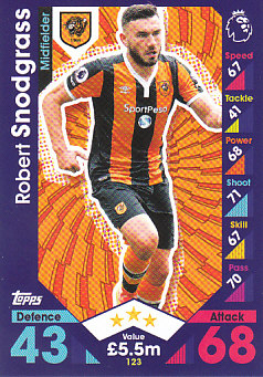 Robert Snodgrass Hull City 2016/17 Topps Match Attax #123